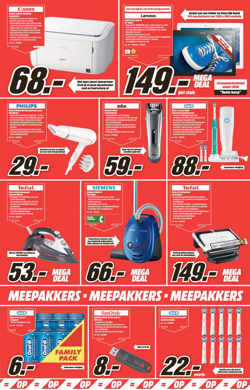 Media Markt Aanbiedingen van 18-07-2016 pagina.3