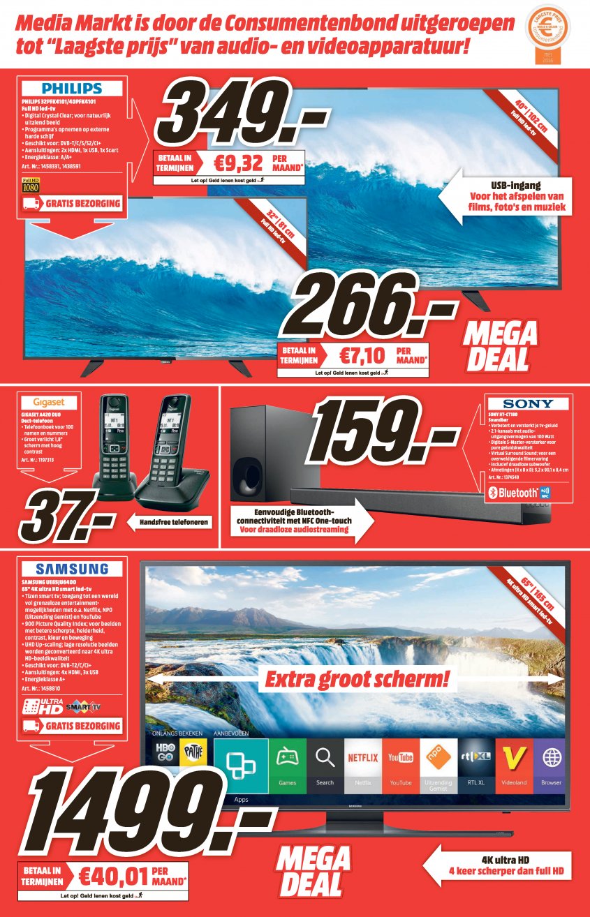 Media Markt Aanbiedingen van 25-07-2016 pagina.2
