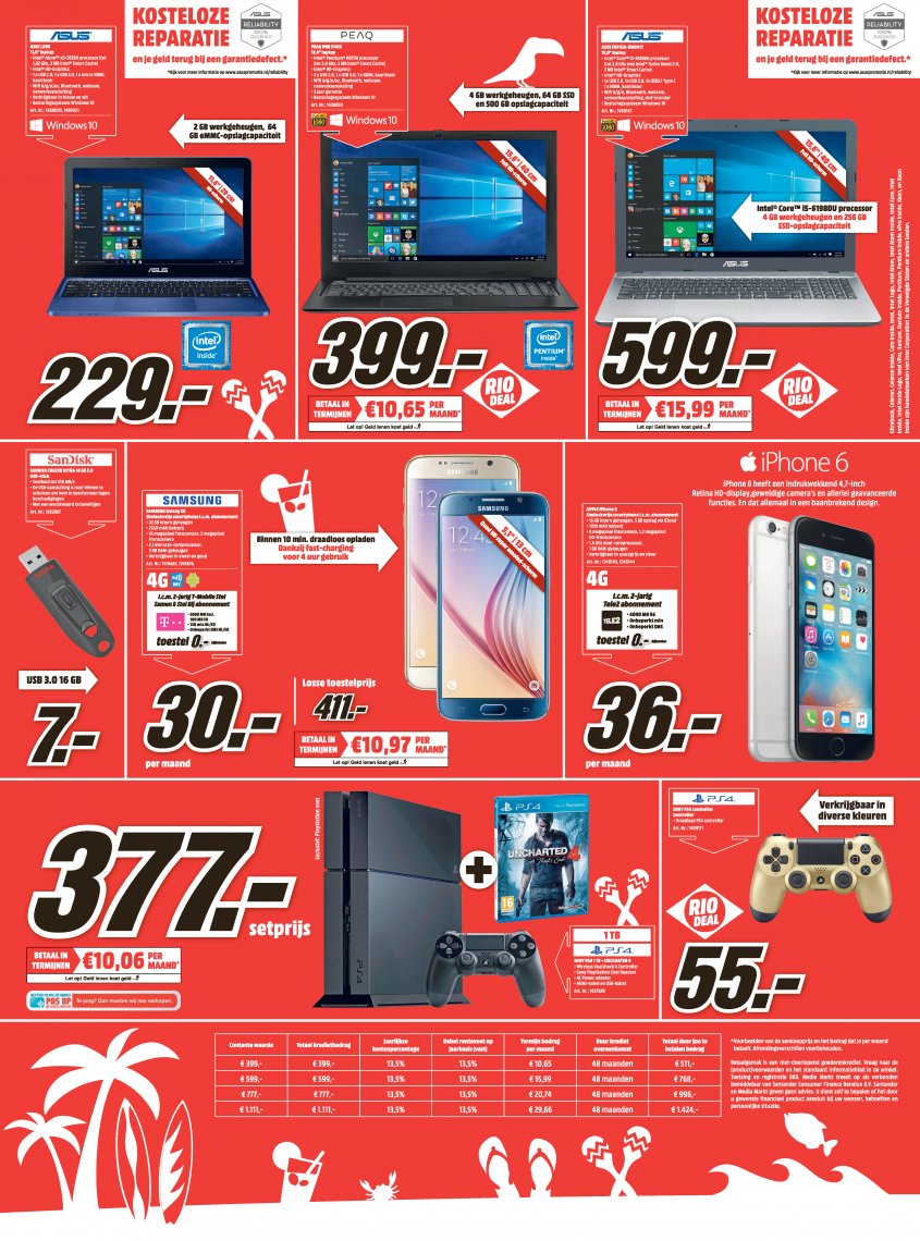 Media Markt Aanbiedingen van 01-08-2016 pagina.2