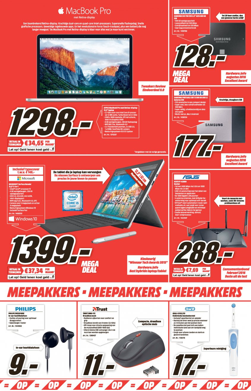 Media Markt Aanbiedingen van 10-10-2016 pagina.3