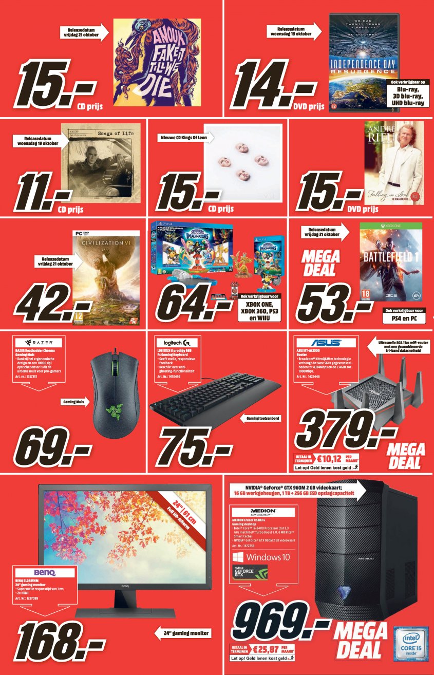 Media Markt Aanbiedingen van 17-10-2016 pagina.10