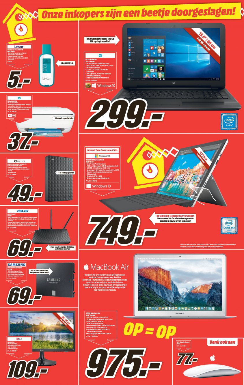 Media Markt Aanbiedingen van 24-10-2016 pagina.10