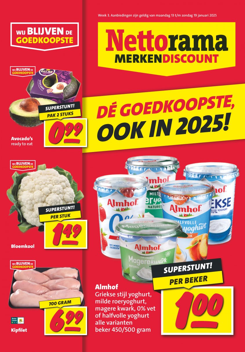 Nettorama Aanbiedingen van 13-01-2025 pagina.1