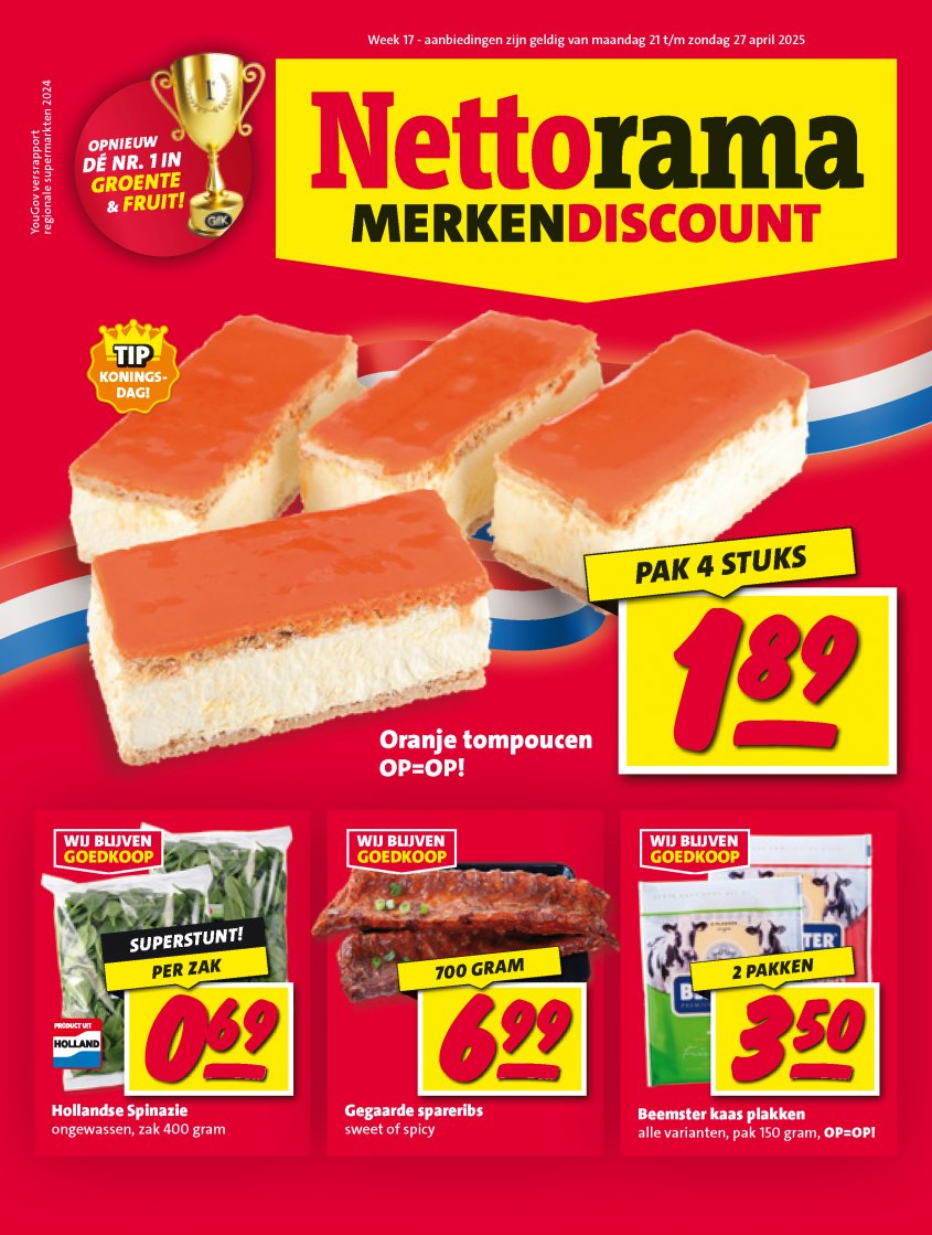 Nettorama Aanbiedingen van 21-04-2025 pagina.1