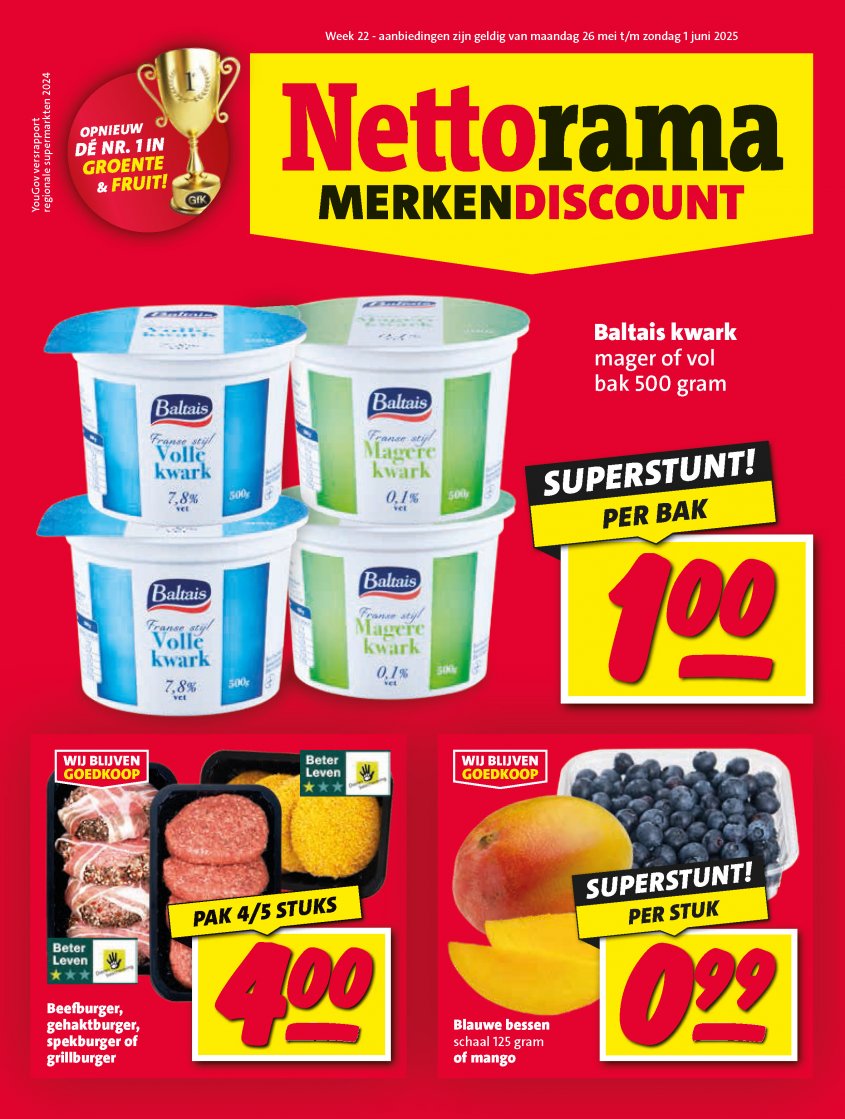Nettorama Aanbiedingen van 26-05-2025 pagina.1