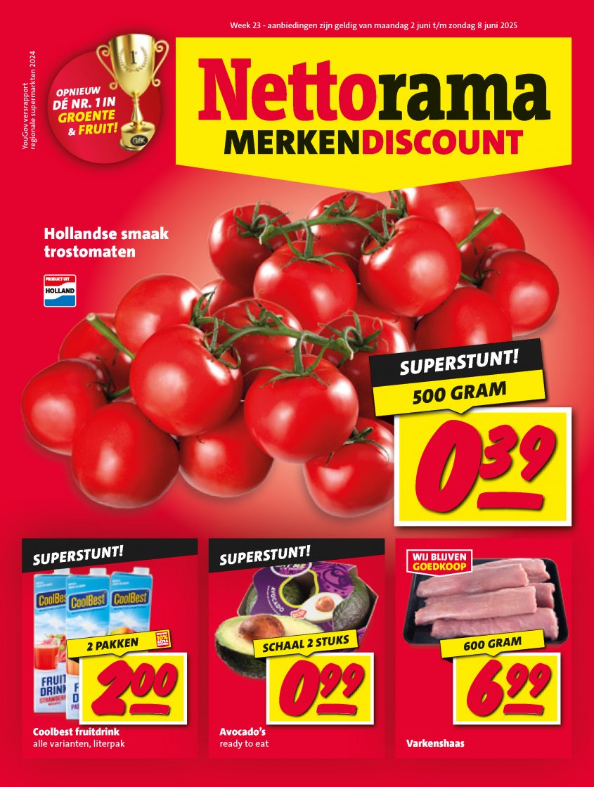 Nettorama Aanbiedingen van 02-06-2025 pagina.1
