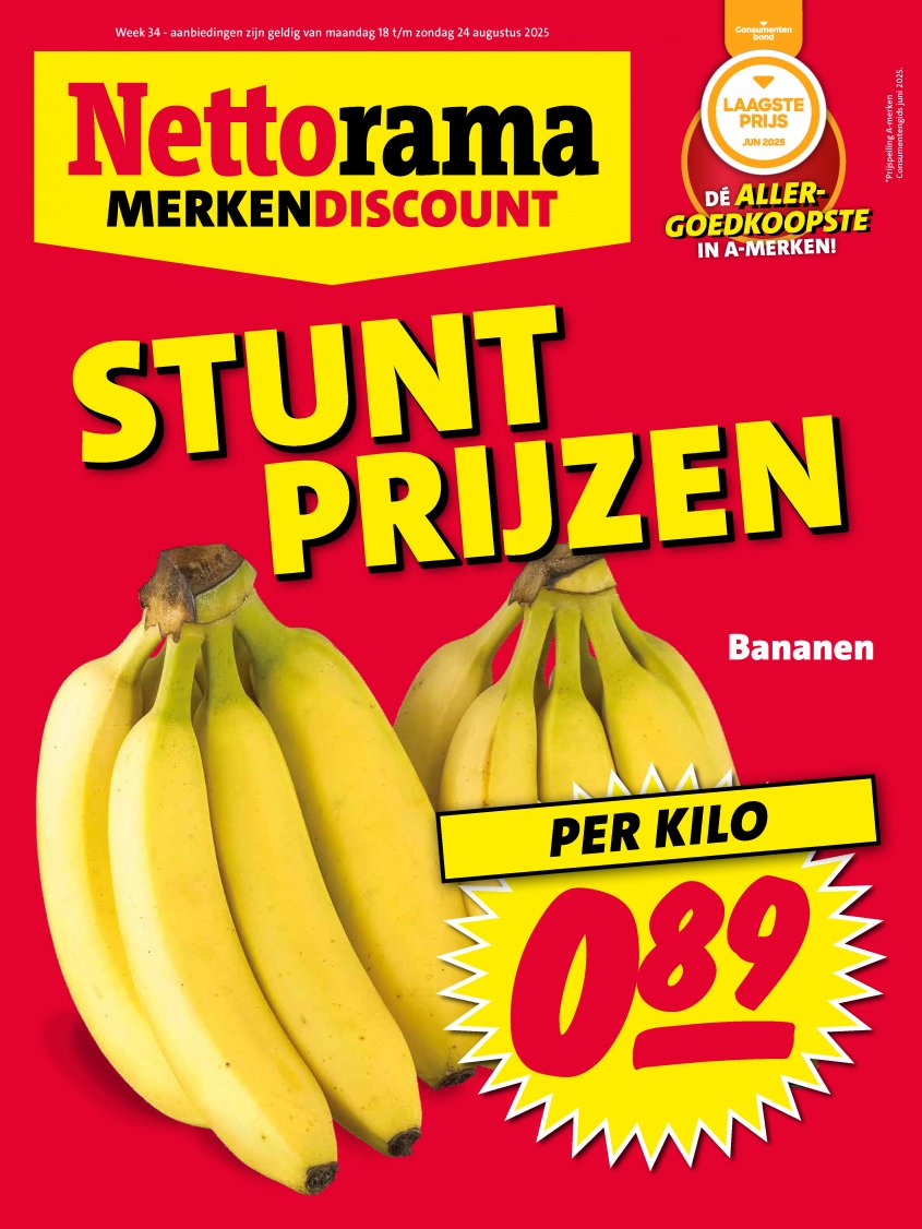 Nettorama Aanbiedingen van 18-08-2025 pagina.1