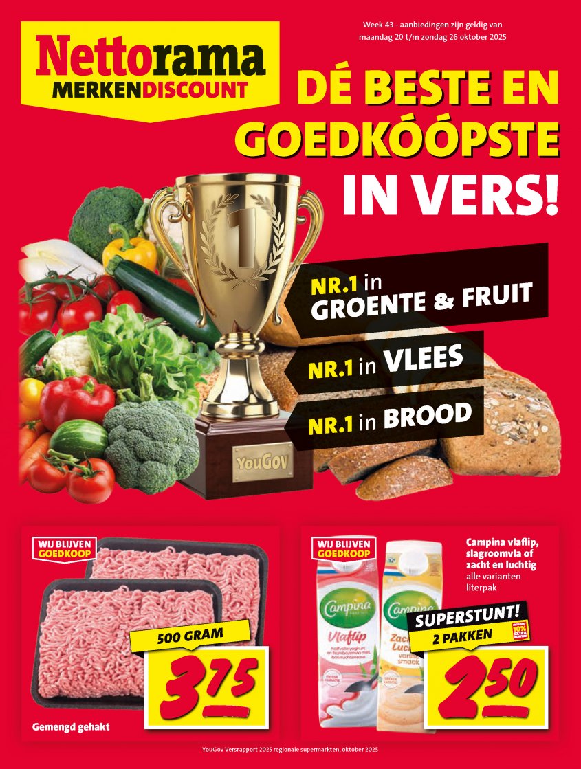 Nettorama Aanbiedingen van 20-10-2025 pagina.1