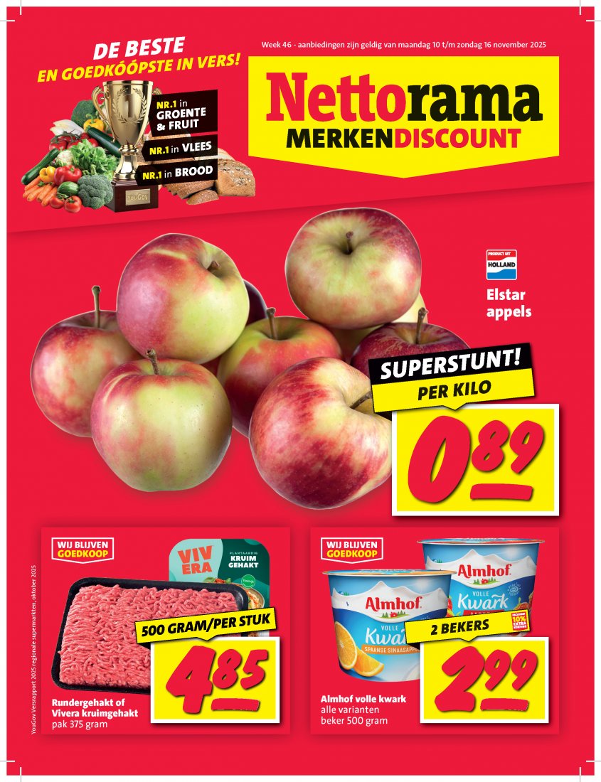 Nettorama Aanbiedingen van 10-11-2025 pagina.1