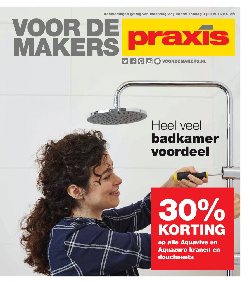 Praxis Aanbiedingen van 27-06-2016 pagina.1