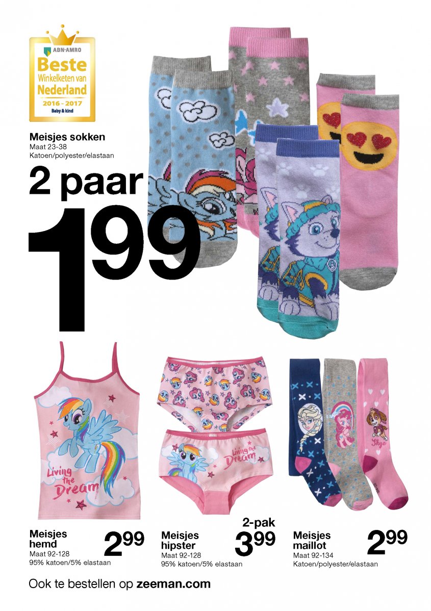 ZEEMAN Aanbiedingen van 16-09-2017 pagina.4