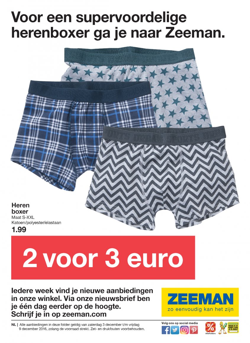 ZEEMAN Aanbiedingen van 03-12-2016 pagina.6