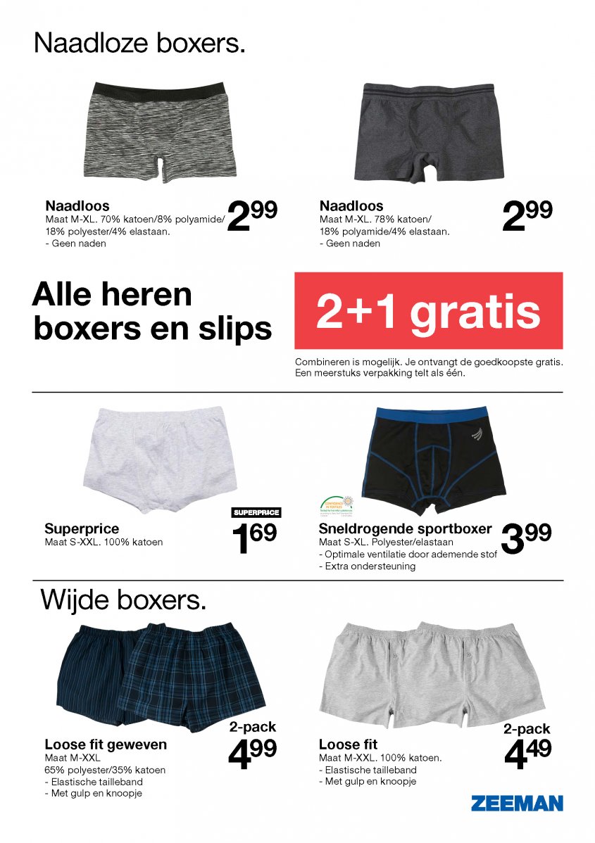 ZEEMAN Aanbiedingen van 04-02-2017 pagina.7