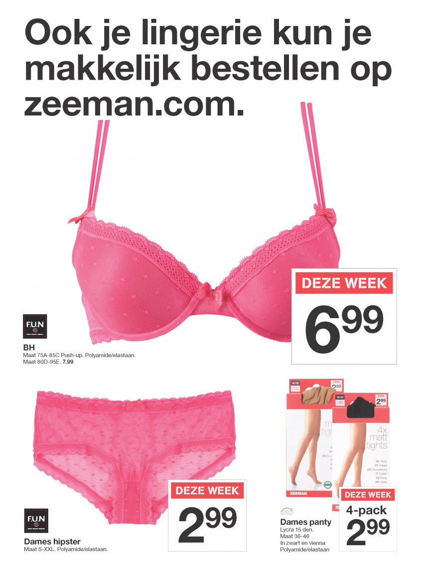 ZEEMAN Aanbiedingen van 25-02-2017 pagina.3